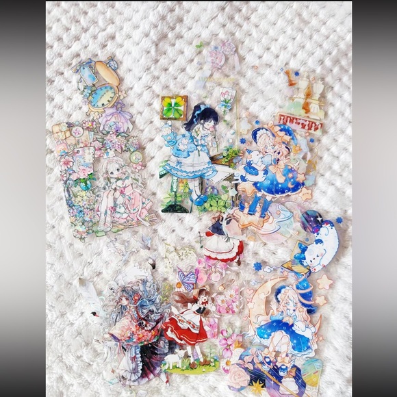 Waterproof PET Tape cute, lovely,Flower, journal sticker, Notebook, hand account - Picture 7 of 7